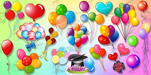 vector balloons